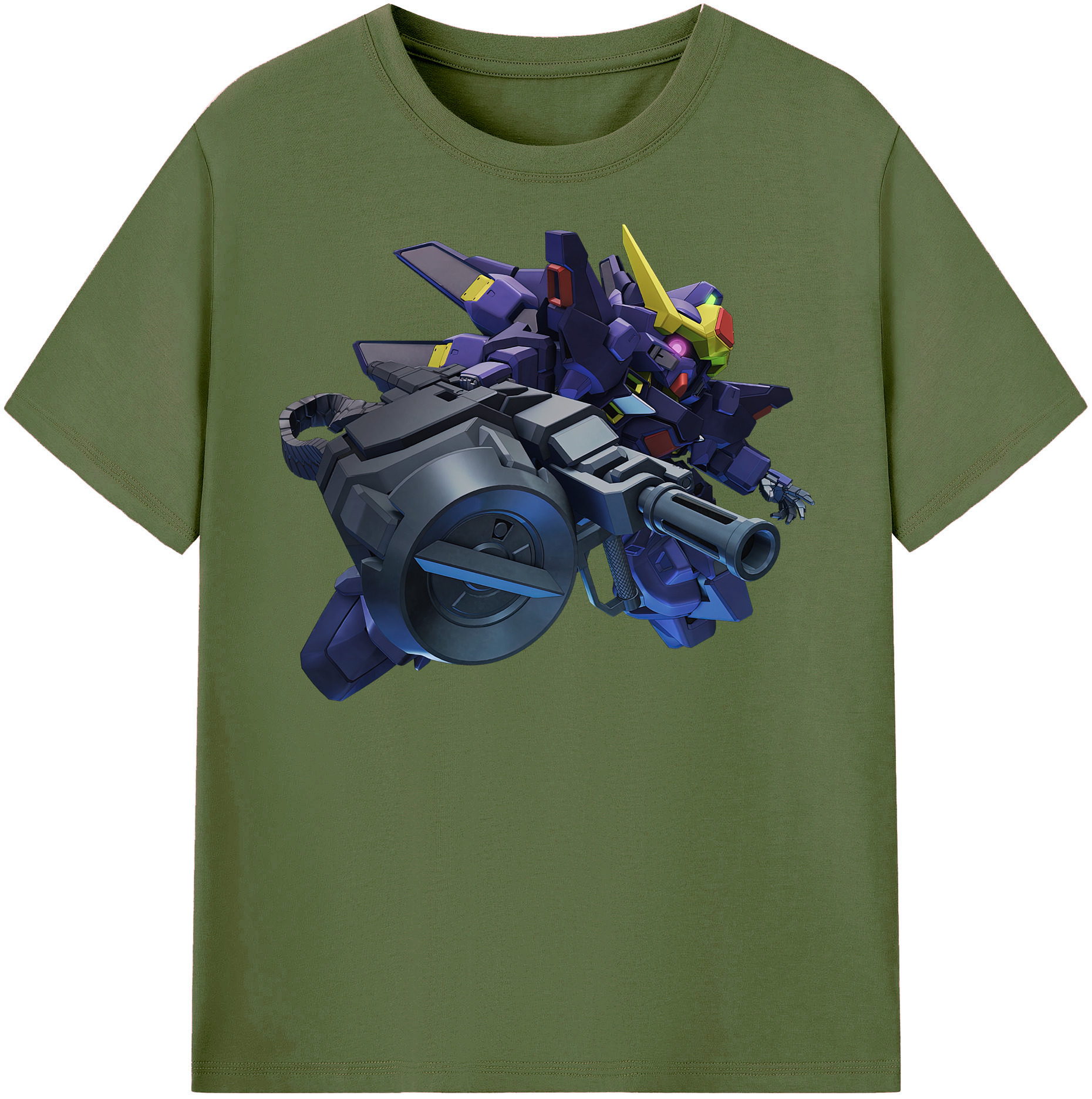 （画像用） 機動戦士ガンダム Mobile Suit Gundam 綿100％半袖Tシャツ（フロントプリント）